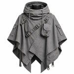 Apocalyptic Hooded Poncho Jacket
