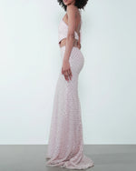 Beaded Pink Tulle Set