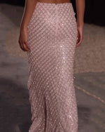 Beaded Pink Tulle Set