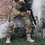 Outdoor Camo Rip-Stop Tactical Trousers